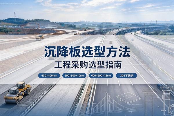 东阿沉降板选择方法