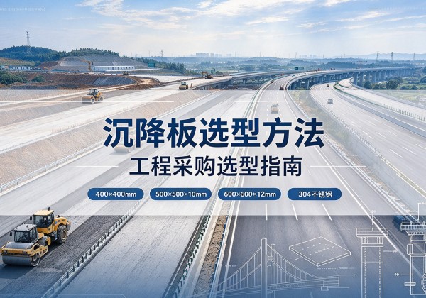 东阿沉降板选择方法