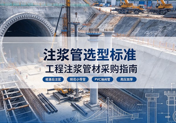 东阿注浆管选型标准
